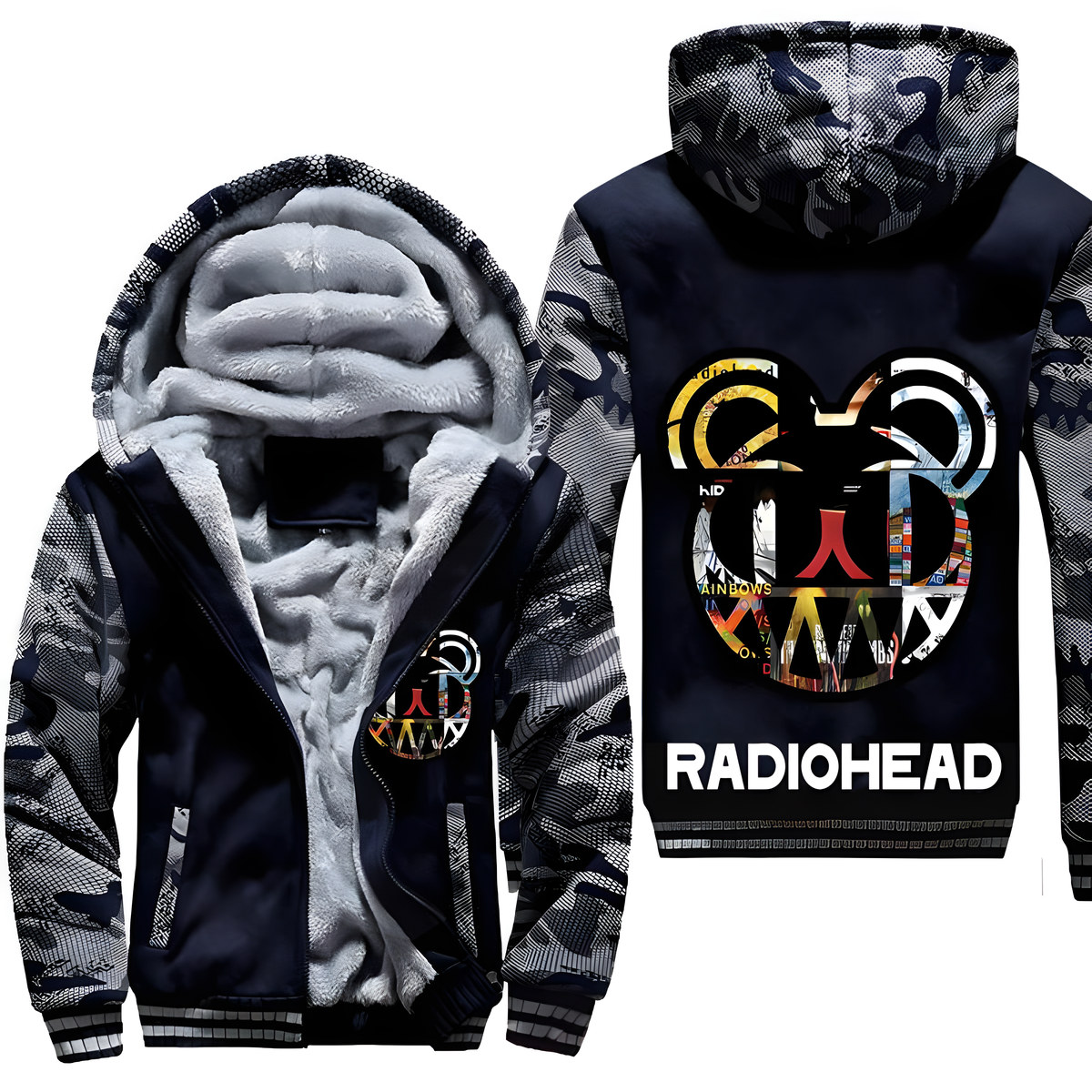 Radiohead Fleece Jacket