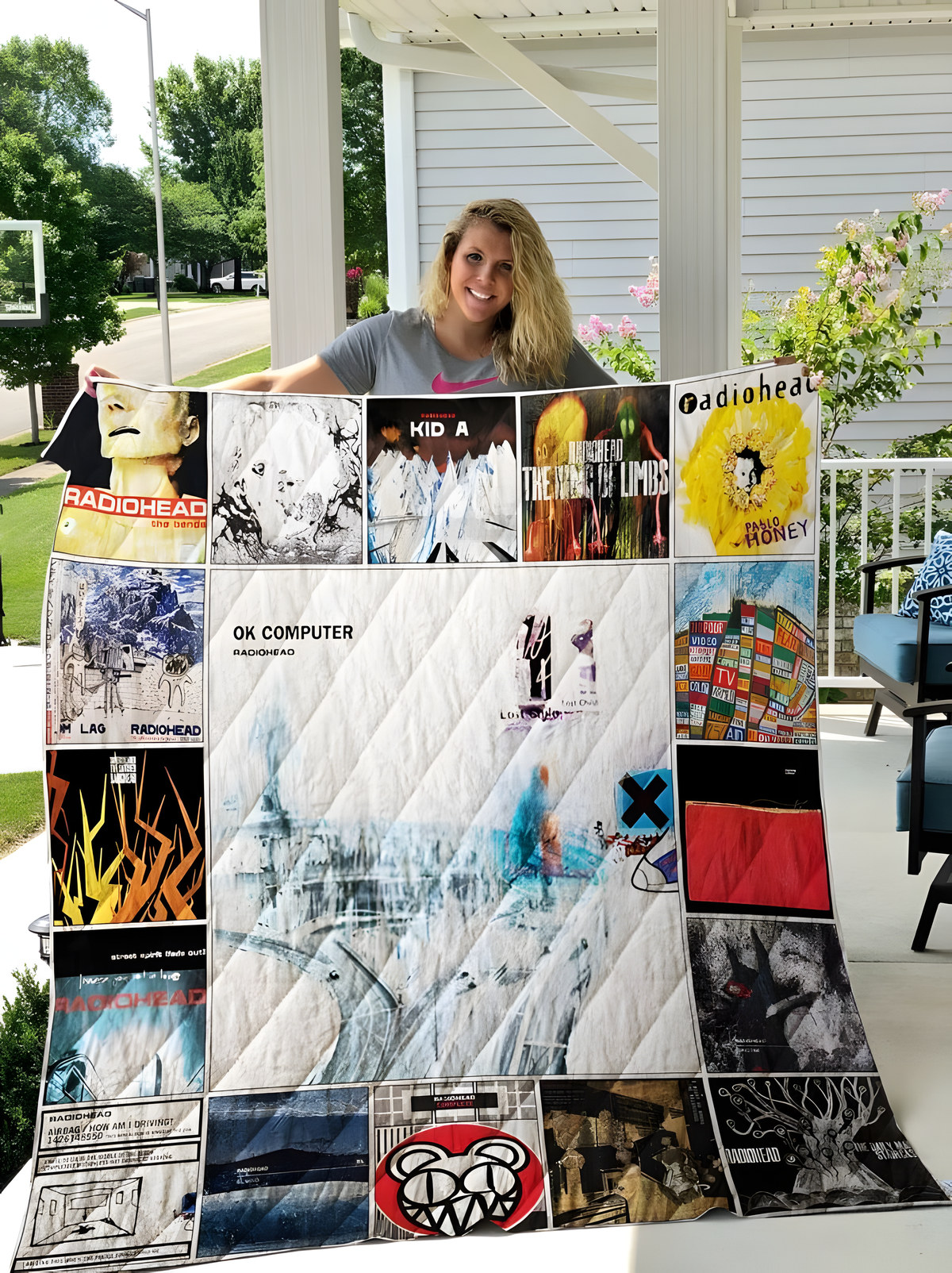 Radiohead Band Quilt