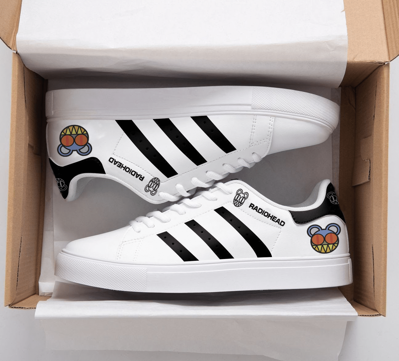 Radiohead Stan Smith Shoes 1 Radiohead Stan Smith Shoes