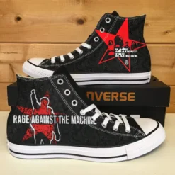 Rage Against The Machine High Top Shoes