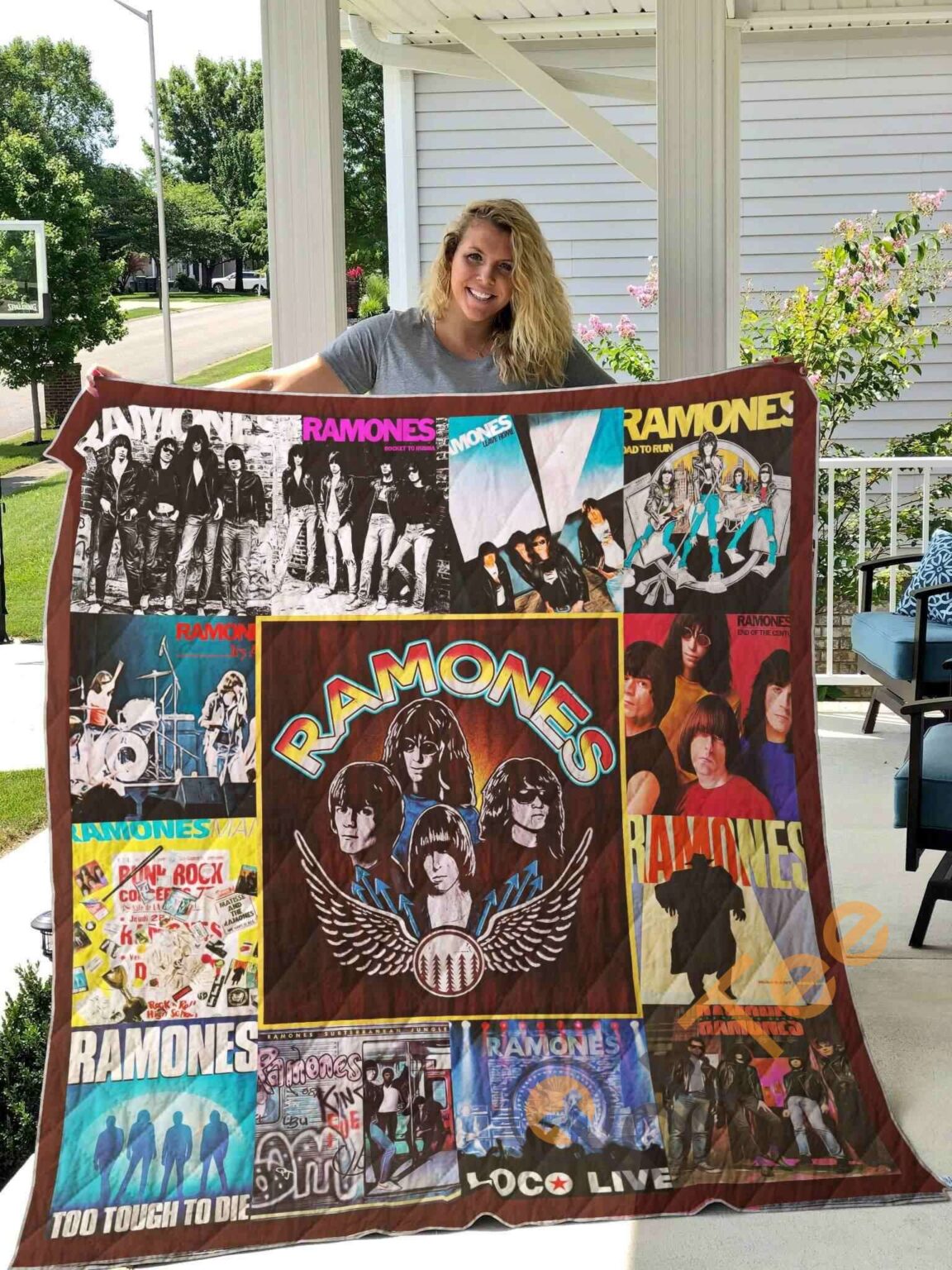 Ramones Quilt 1 Ramones Quilt