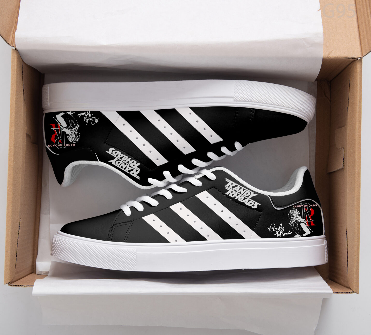 Randy Rhoads Stan Smith Shoes 1 Randy Rhoads Stan Smith Shoes