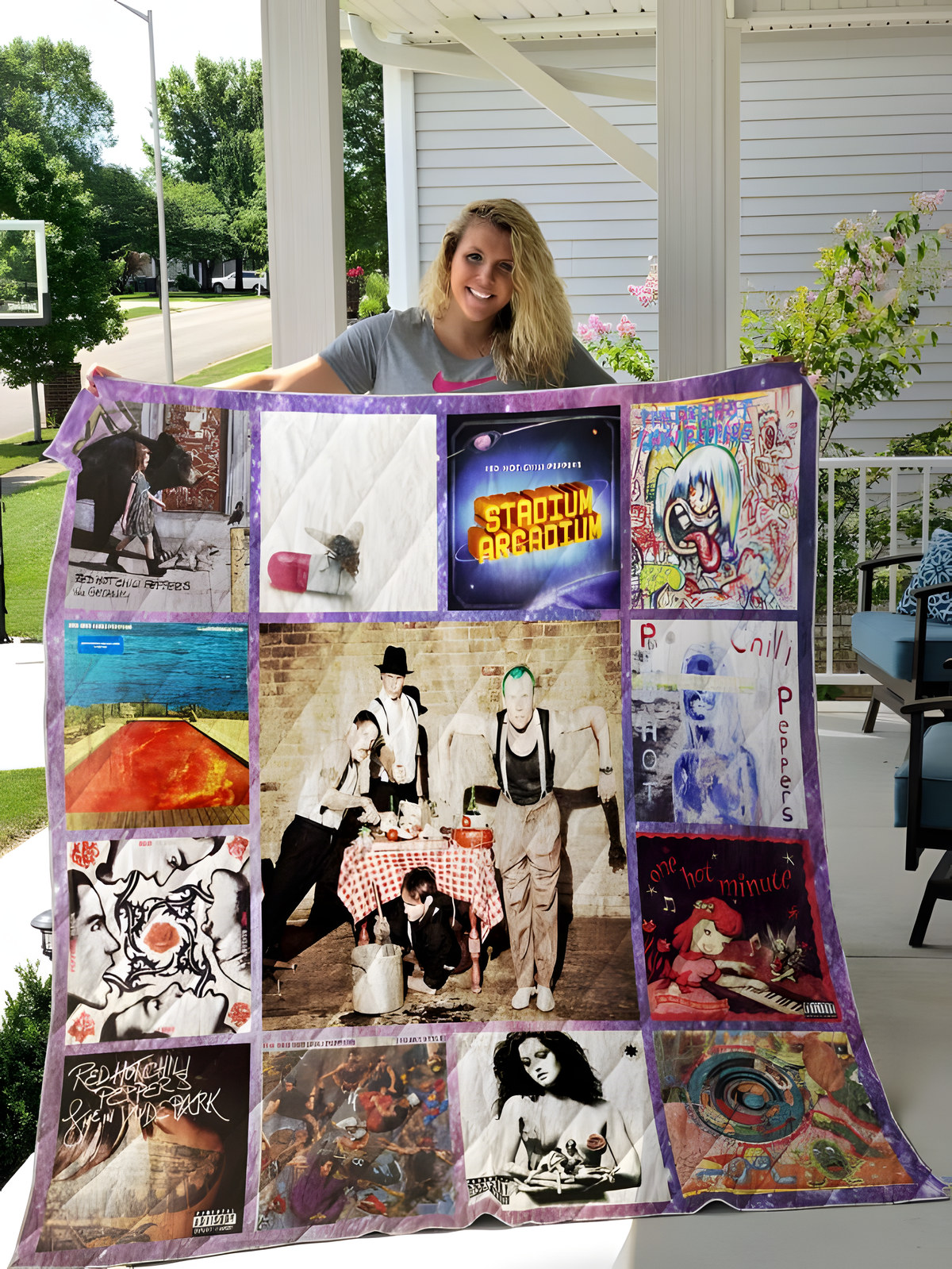 Red Hot Chili Peppers Quilt Lover Quilt