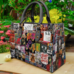 Red Hot Chili Peppers 4 Leather Handbag