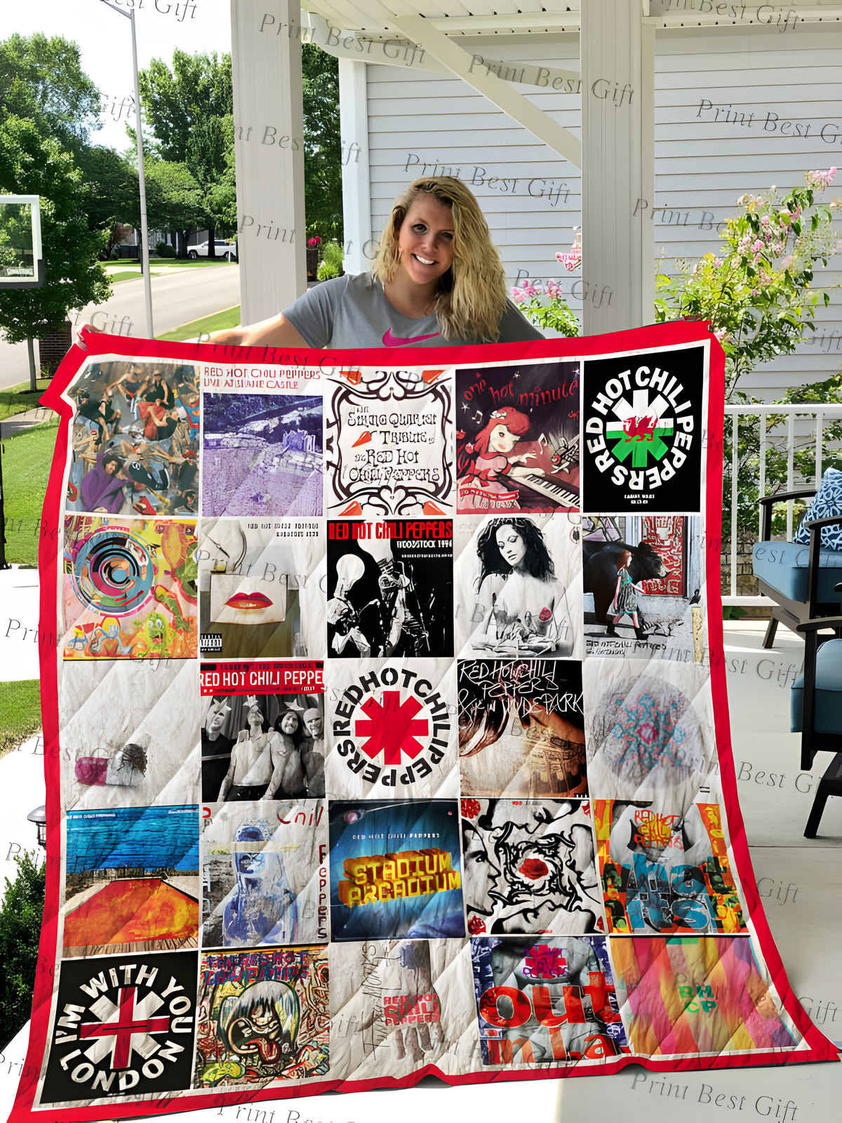 Red Hot Chili Peppers 1 Quilt