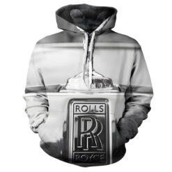 Rolls-royce Zip Hoodie 3D