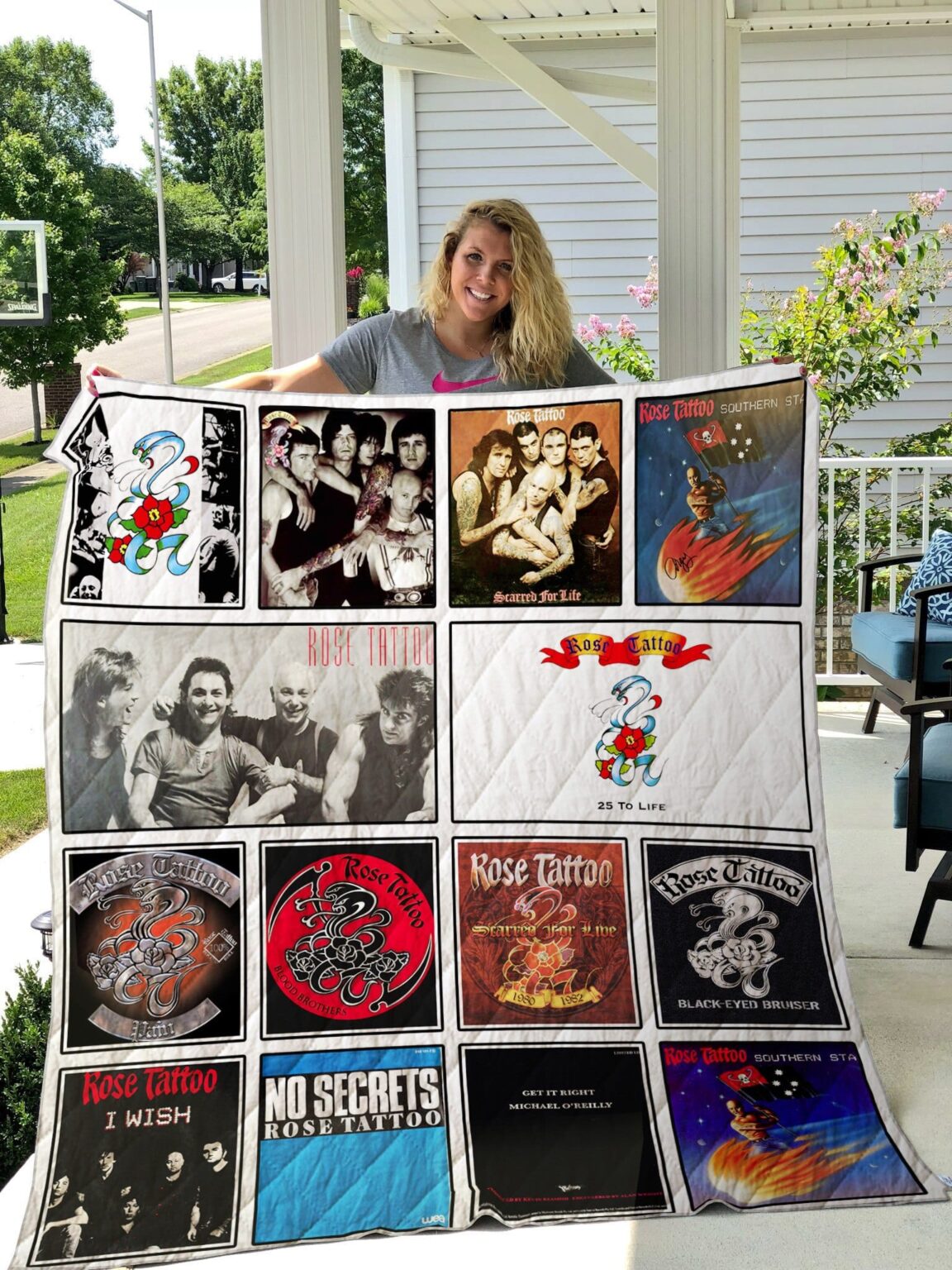 Rose Tattoo Quilt 1 Rose Tattoo Quilt