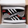 Rush Band Black Stan Smith Shoes