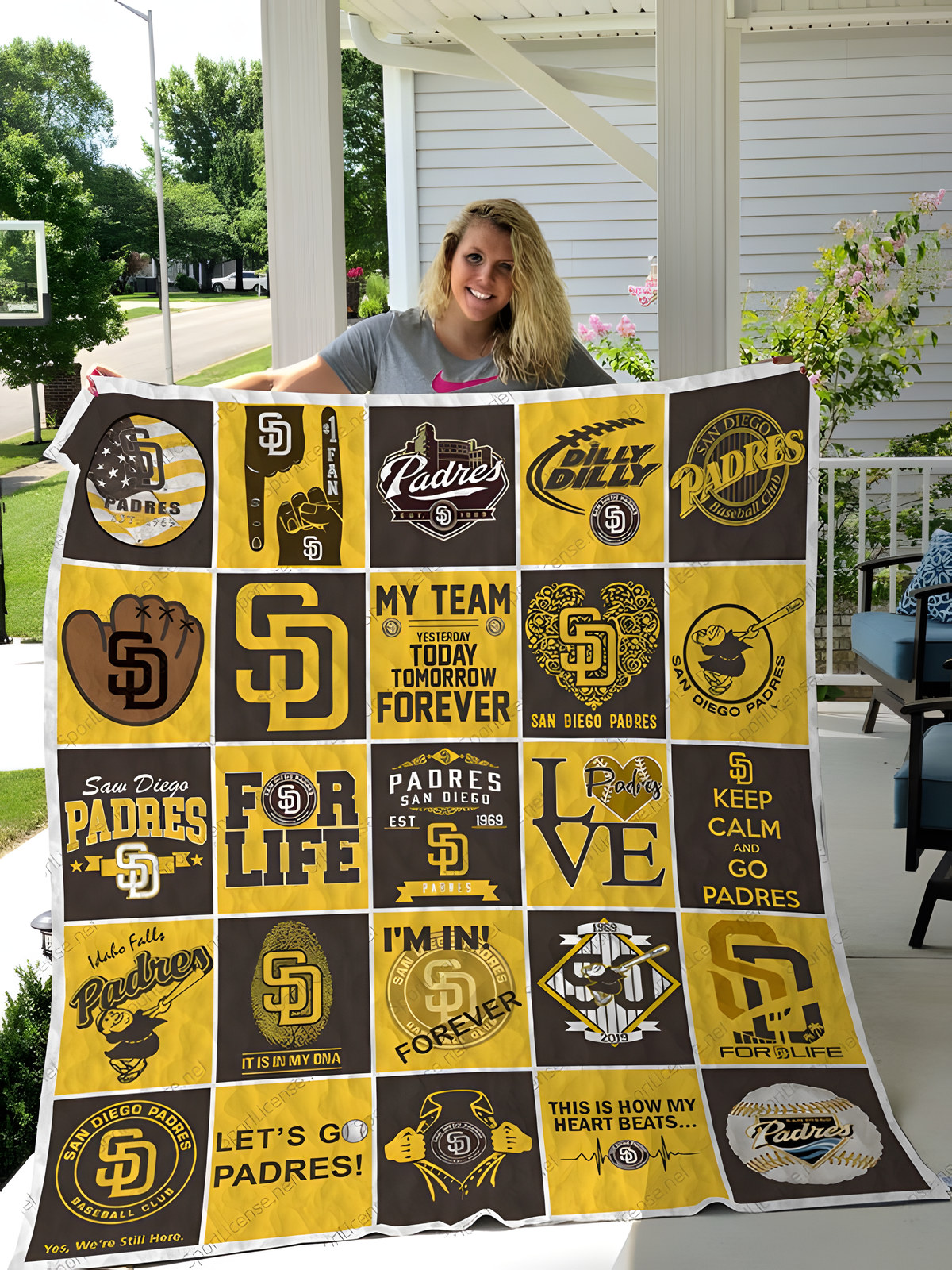 San Diego Padres Quilt