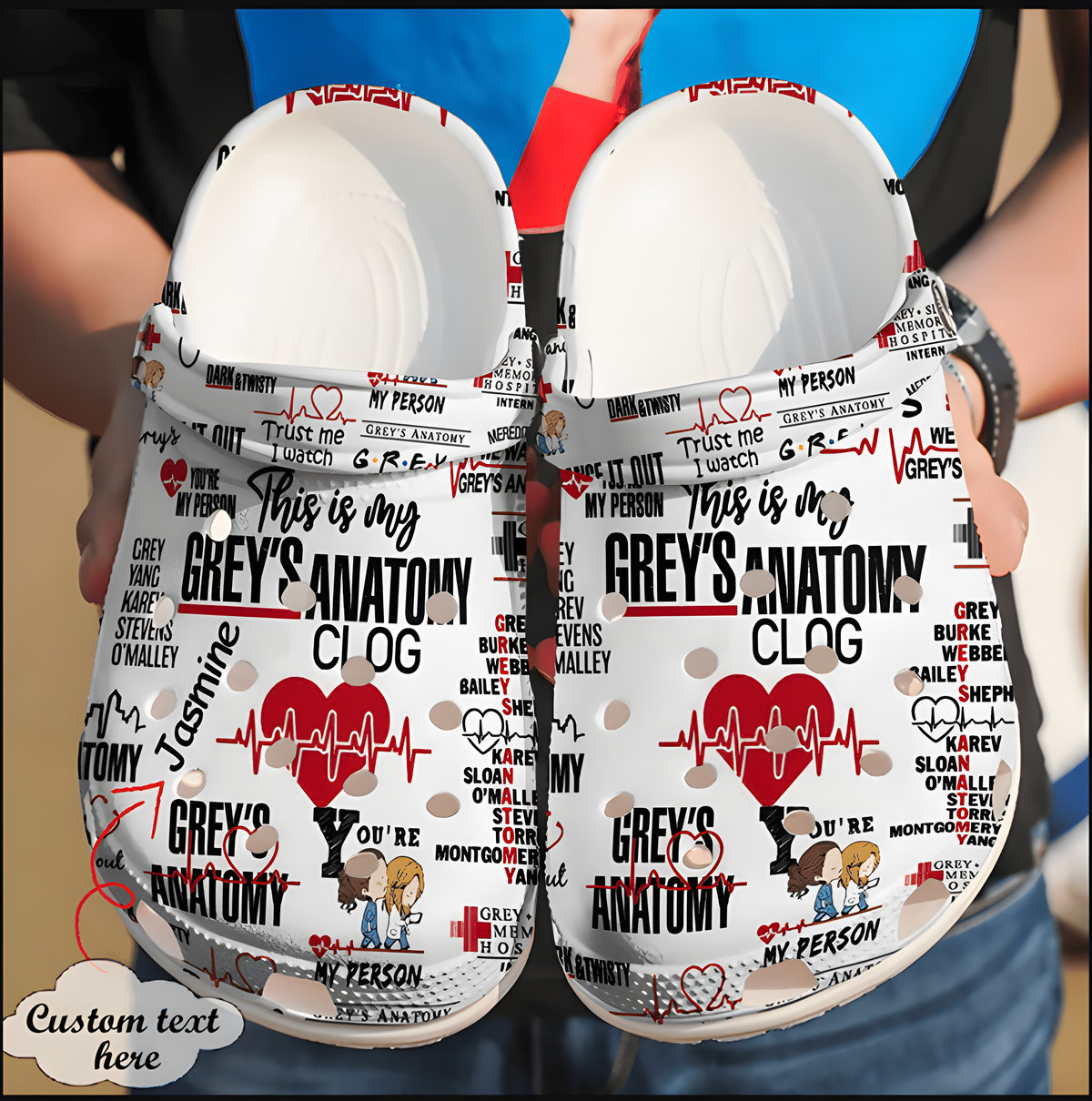 Grey’s Anatomy Lover 2 Soft Clogs