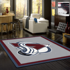 Colorado Avalanche Area Rug