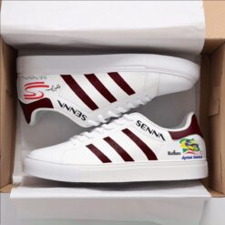Ayrton Senna Marlboro Red Stan Smith Shoes