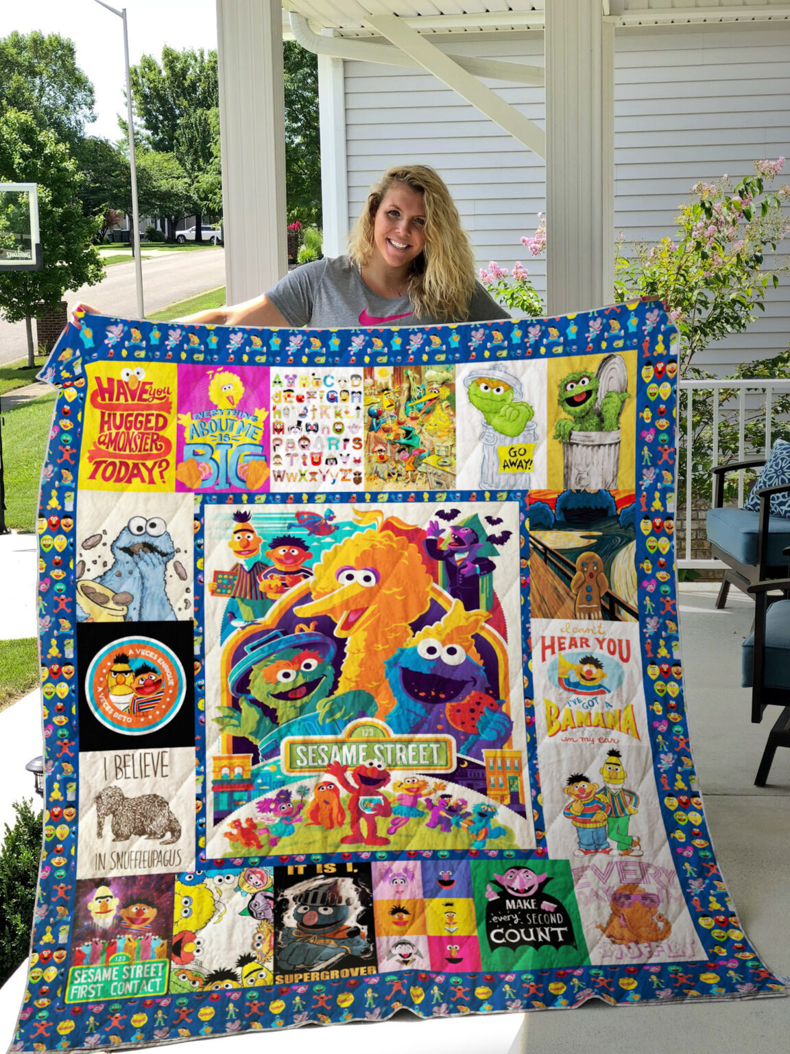 Sesame Street Quilt 1 Sesame Street Quilt