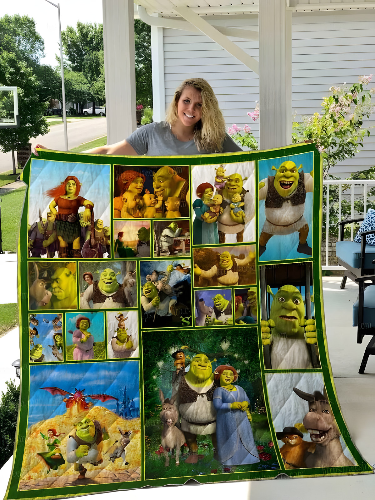 Shrek Quilt