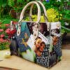 The Smashing Pumpkins Hand Leather Handbag
