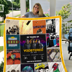 Soda Stereo Quilt