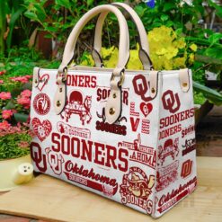 Oklahoma Sooners A 1 Leather Handbag