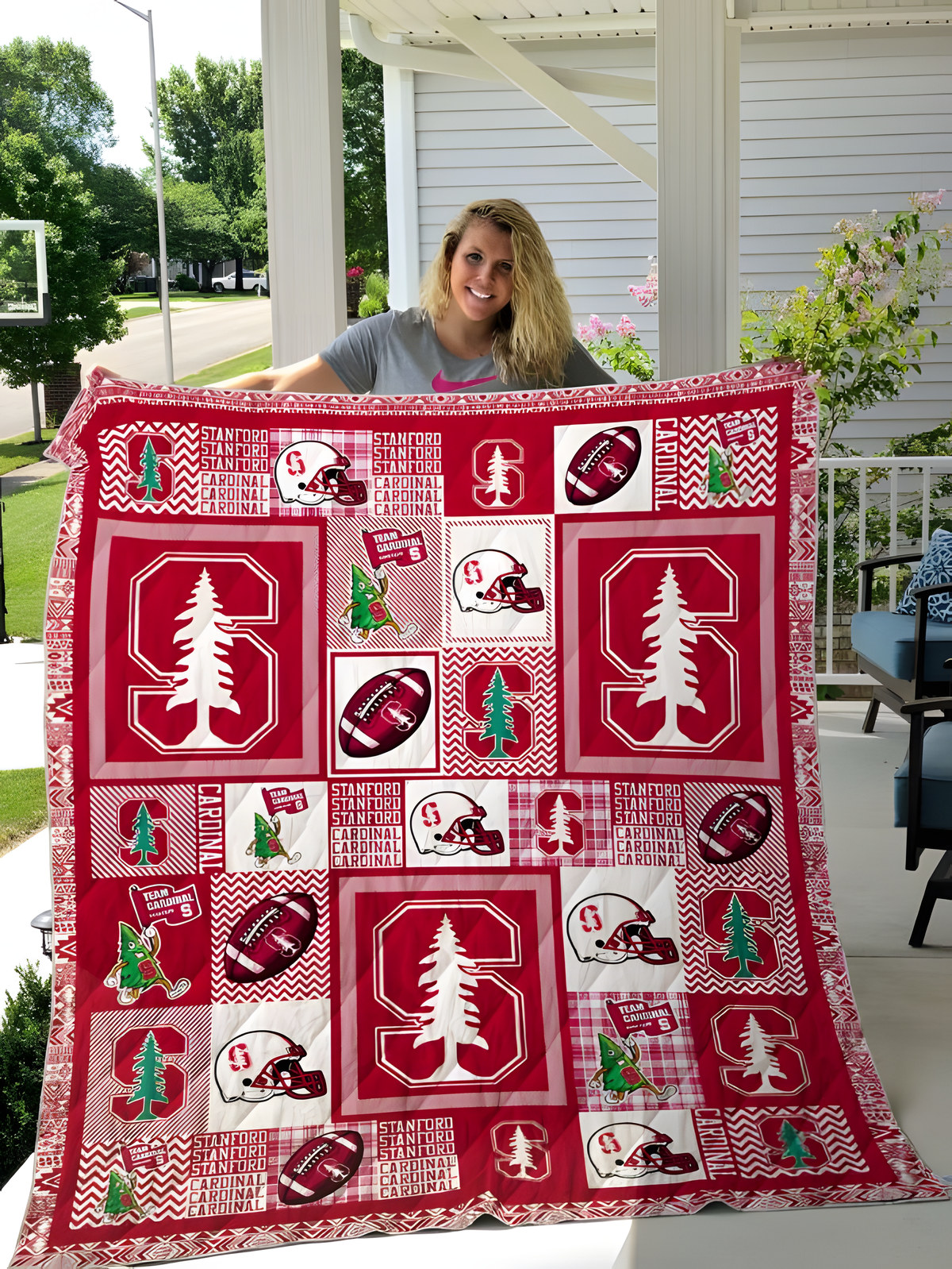 Stanford Cardinals Quilt