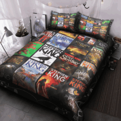 Stephen King Lover Quilt Bedding Set