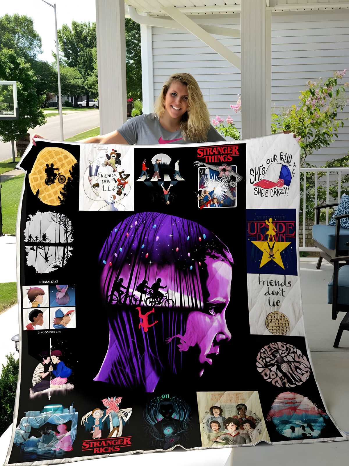 Stranger Things Lover Quilt