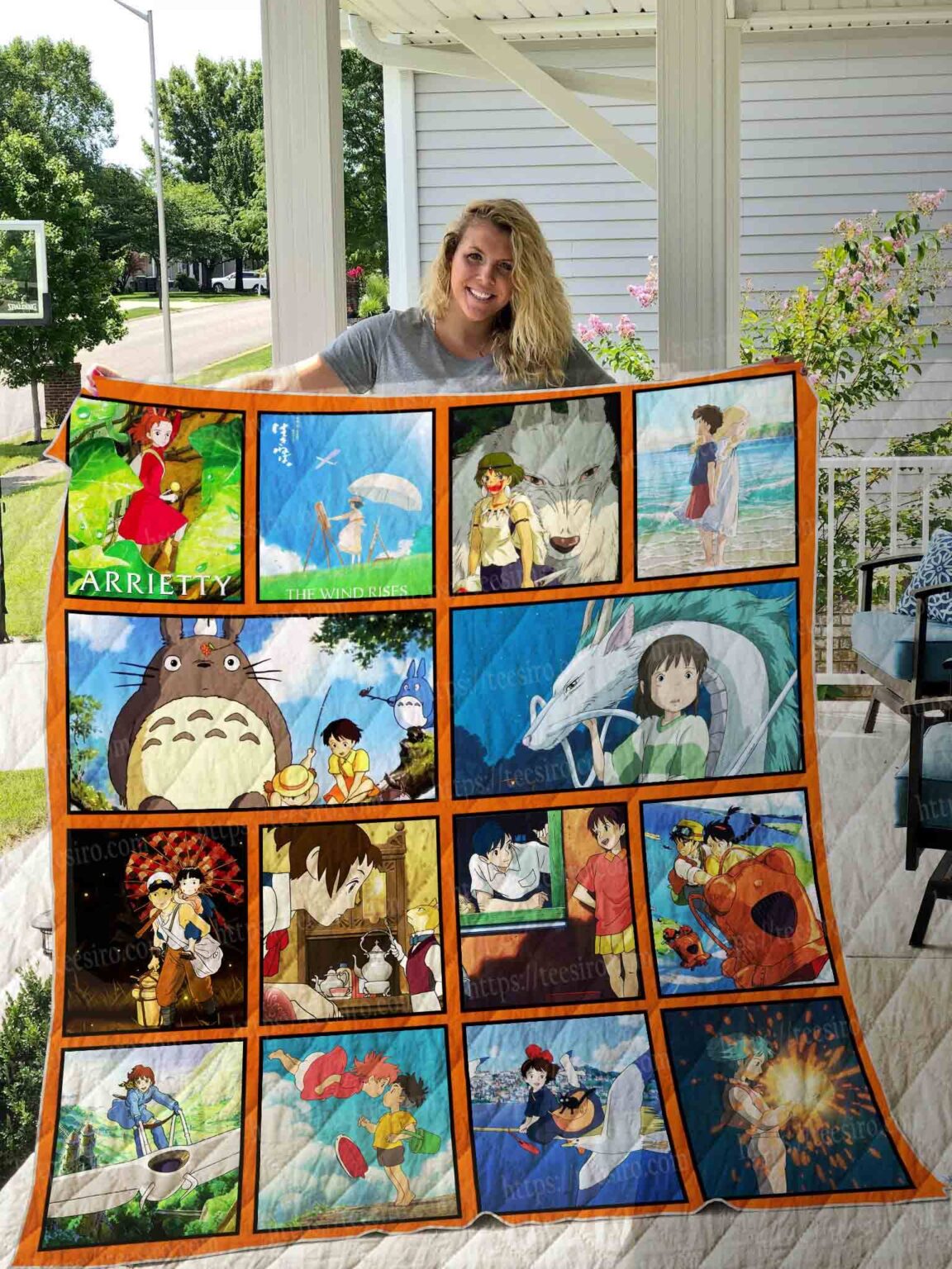 Studio Ghibli Quilt 1 Studio Ghibli Quilt