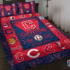 Cleveland Indians Quilt Bedding Set