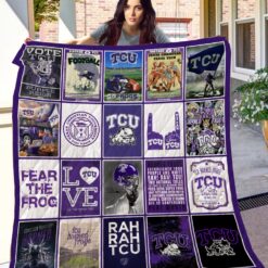 Tcu Horned Frogs Lover Quilt