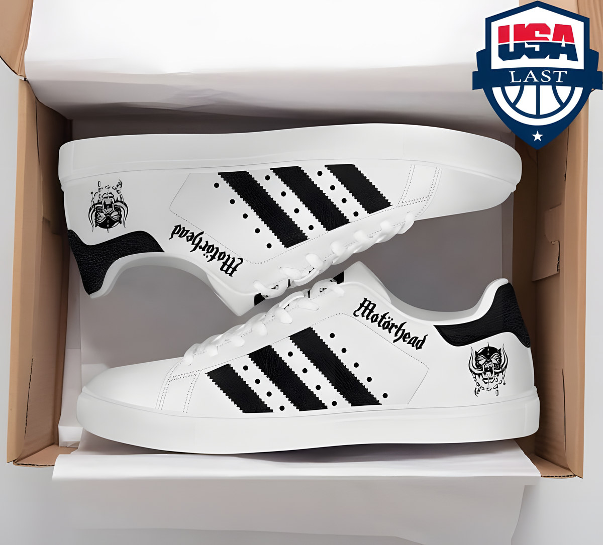 Motörhead 2 Stan Smith Shoes