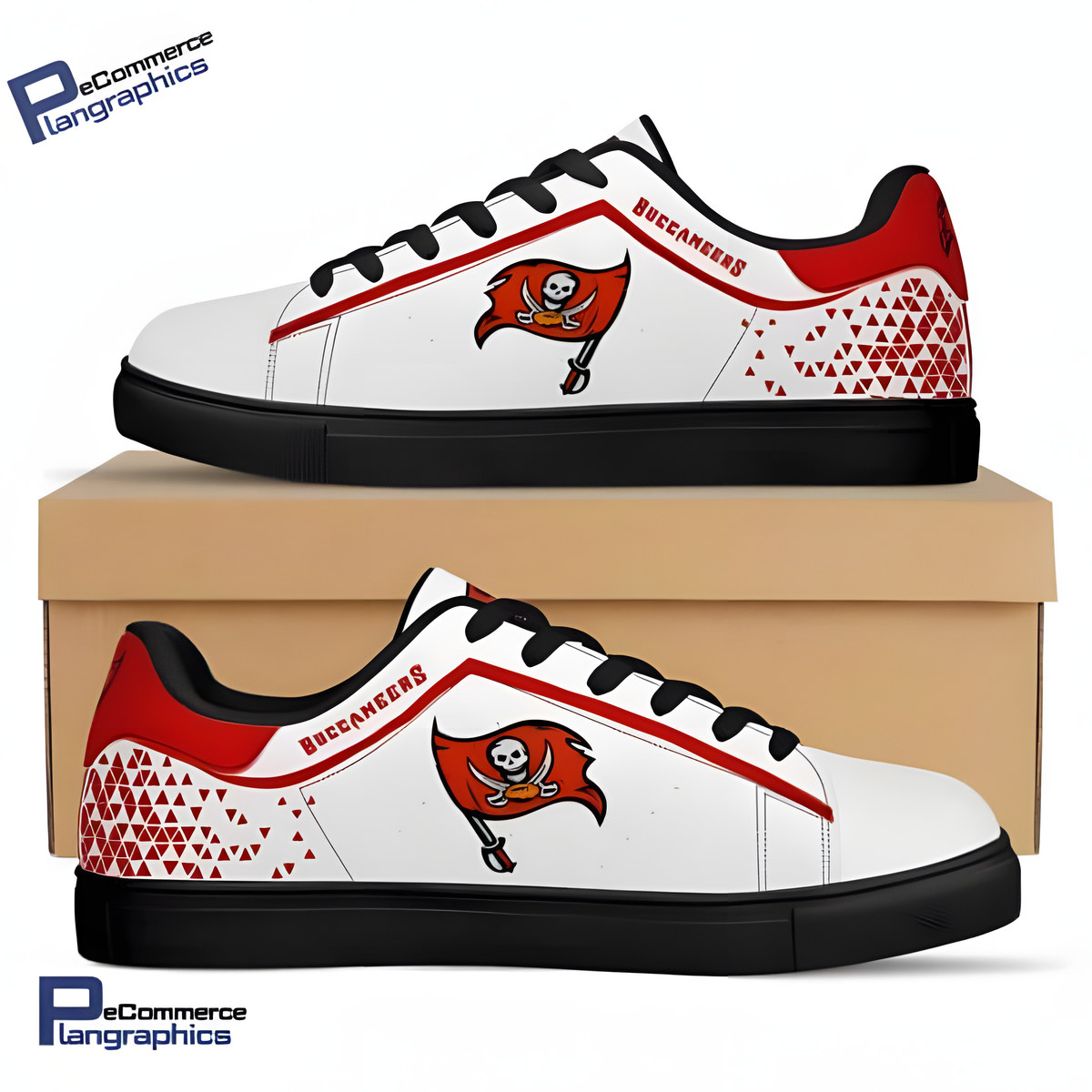 Tampa Bay Buccaneers 2 Stan Smith Shoes