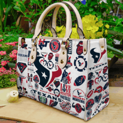Houston Texans Leather Handbag