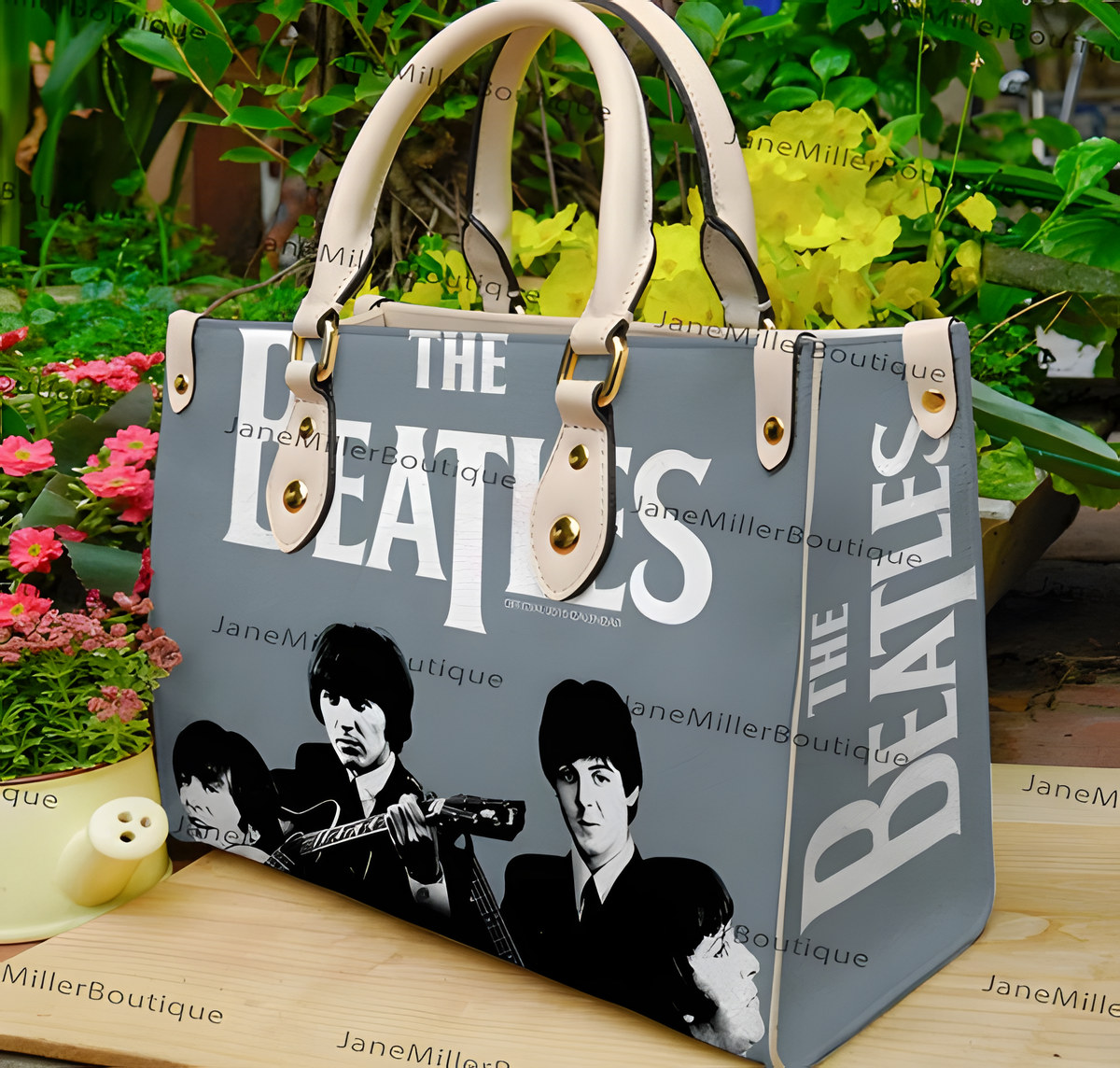 The Beatles 1 Leather Handbag