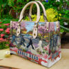 The Beatles 2 Lover Leather Handbag