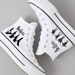 The Beatles 1 High Top Shoes