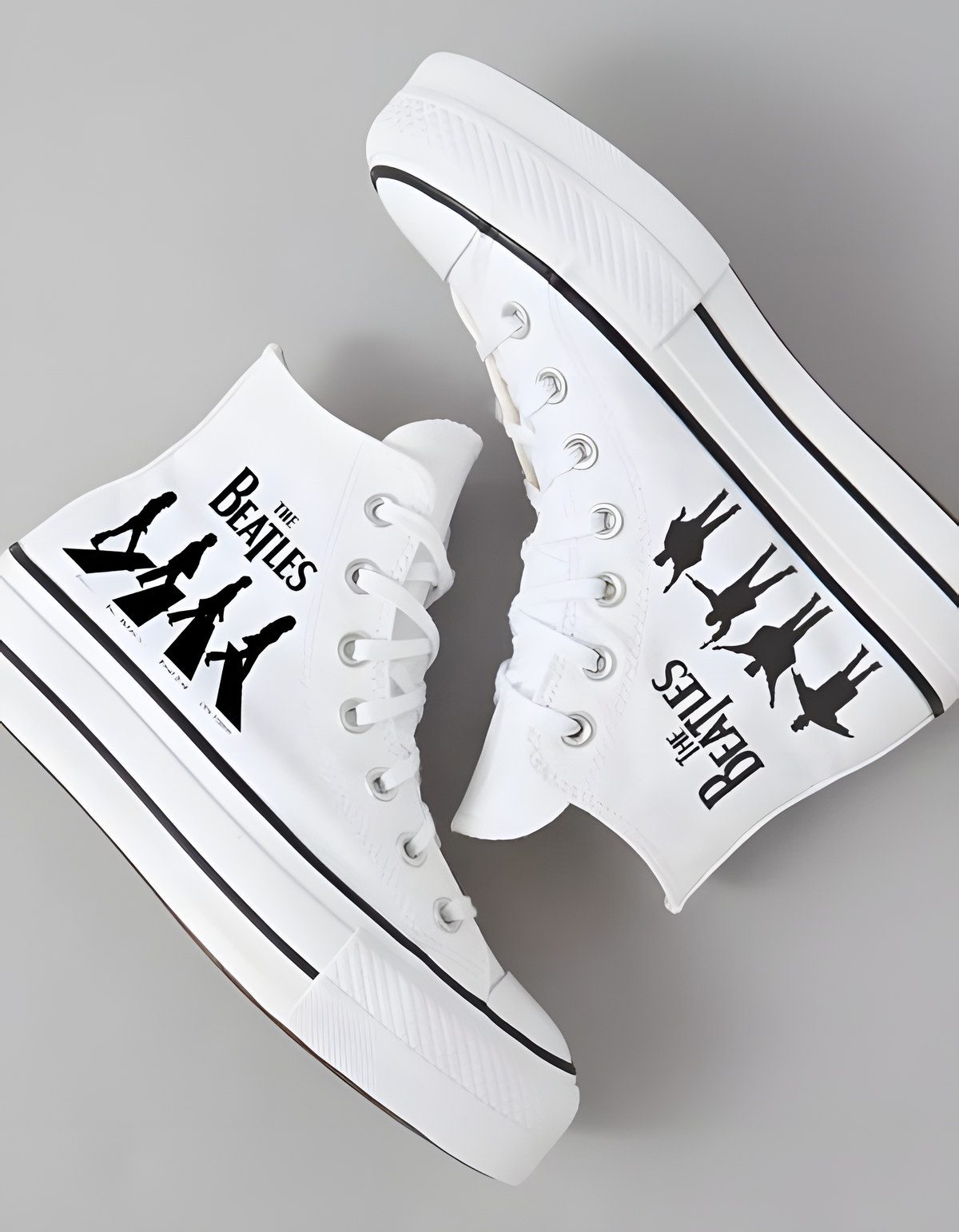 The Beatles 1 High Top Shoes