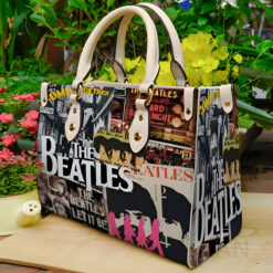 The Beatles 4 Lover Leather Handbag