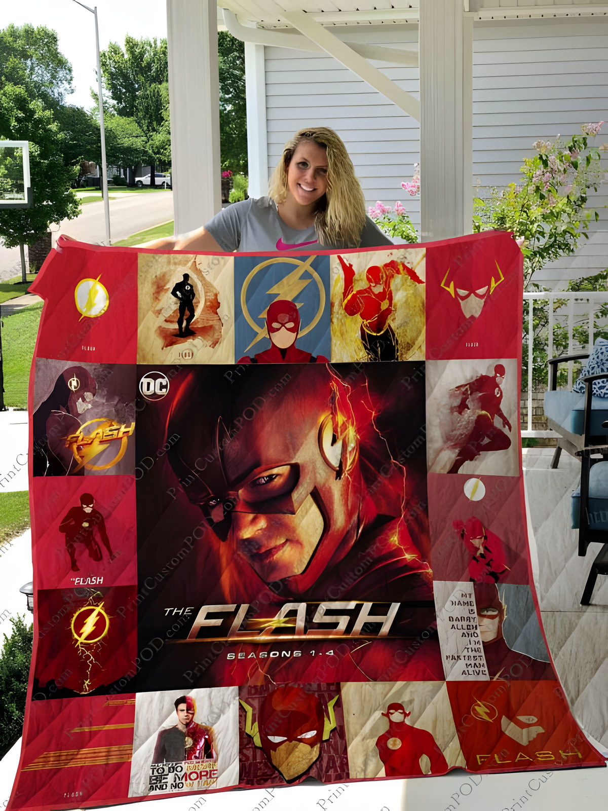 The Flash B 1 Quilt