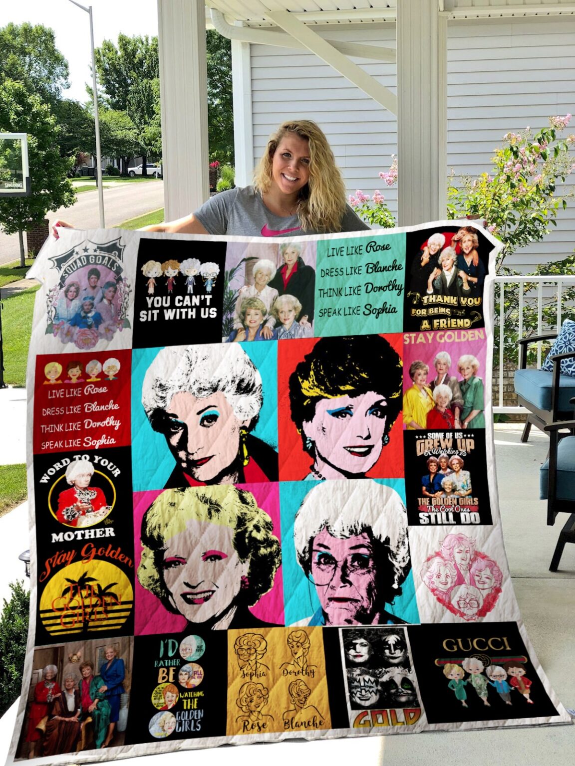 The Golden Girls Quilt 1 The Golden Girls Quilt