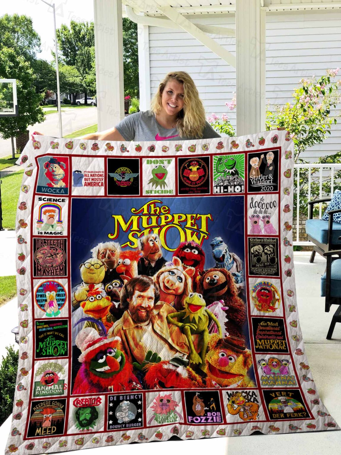 The Muppet Show Quilt 1 The Muppet Show Quilt