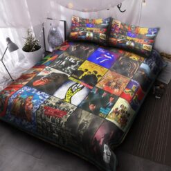 The Rolling Stones Quilt Bedding Set