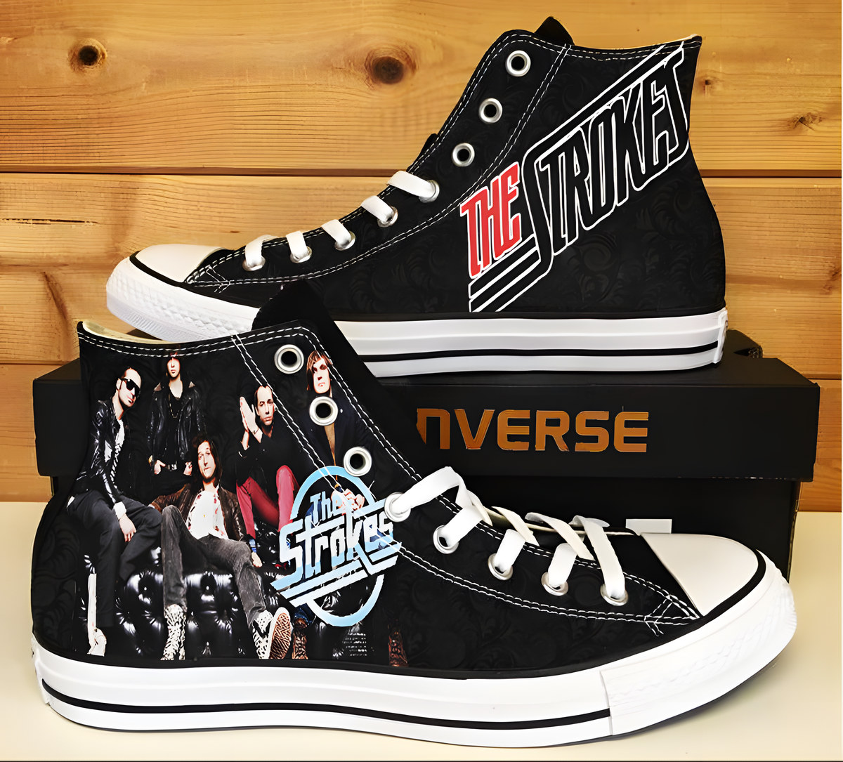 The Strokes High Top Shoes