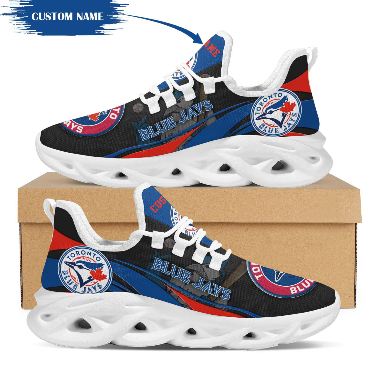 Toronto Blue Jays 2 Max Soul Shoes 1 Toronto Blue Jays 2 Max Soul Shoes
