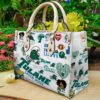 Tulane Green Wave Leather Handbag
