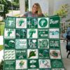 Tulane Green Wave Quilt