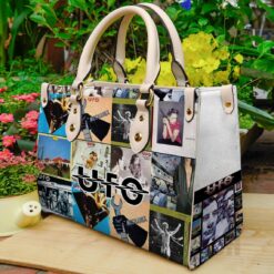 Ufo Leather Handbag