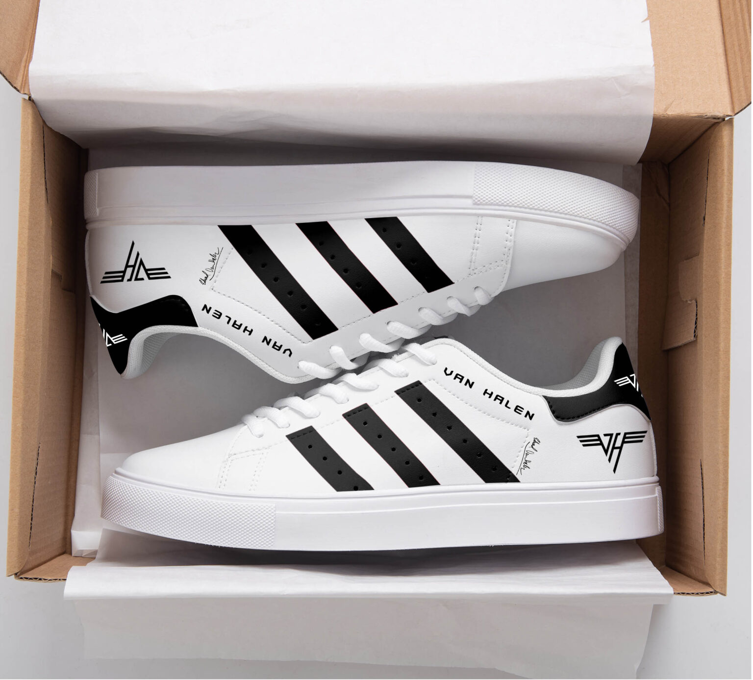 Van Halen Stan Smith Shoes 1 Van Halen Stan Smith Shoes