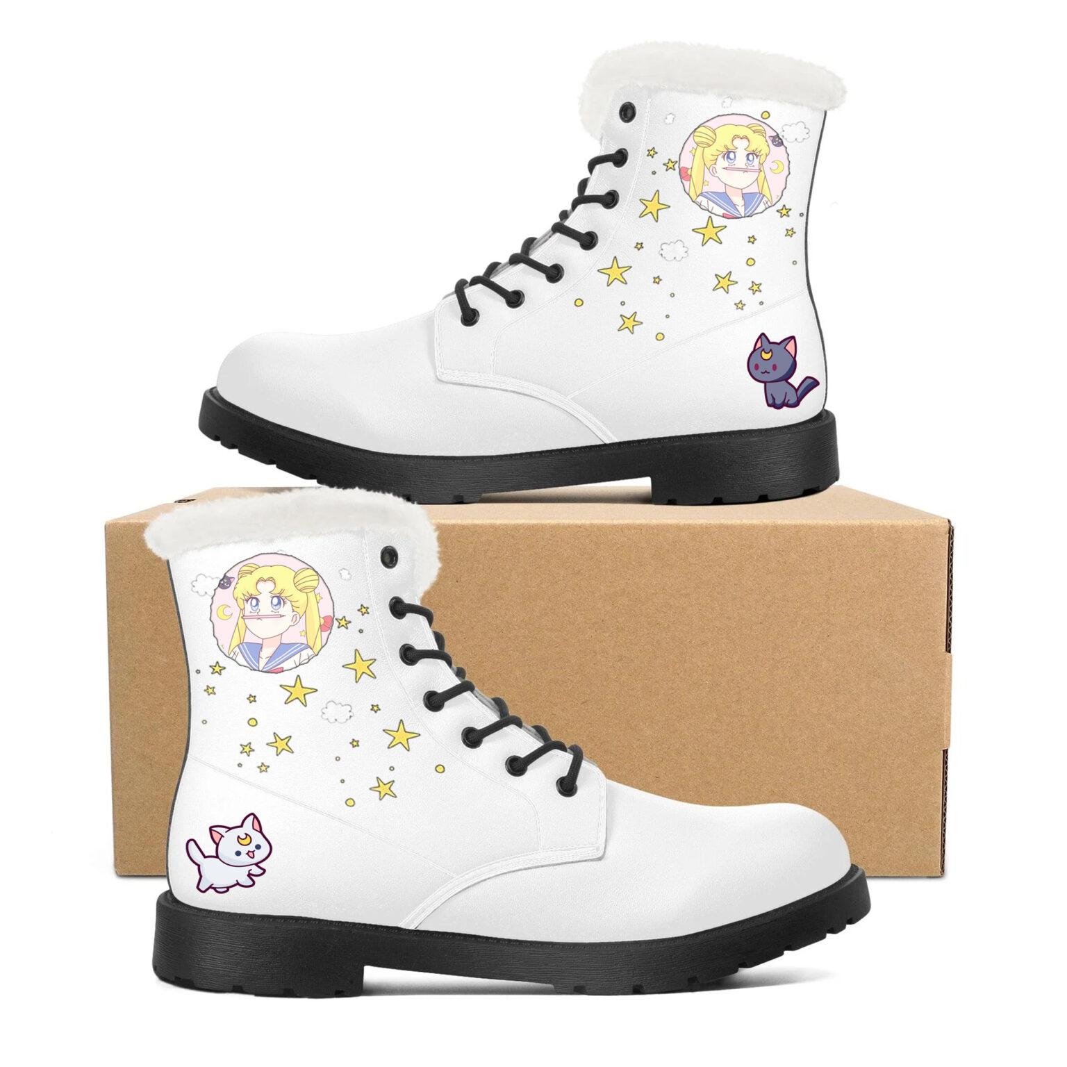 Sailor Moon Leather Boots 1 Sailor Moon Leather Boots