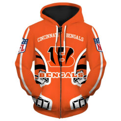 Chicago Bears 1G Zip Hoodie 3D
