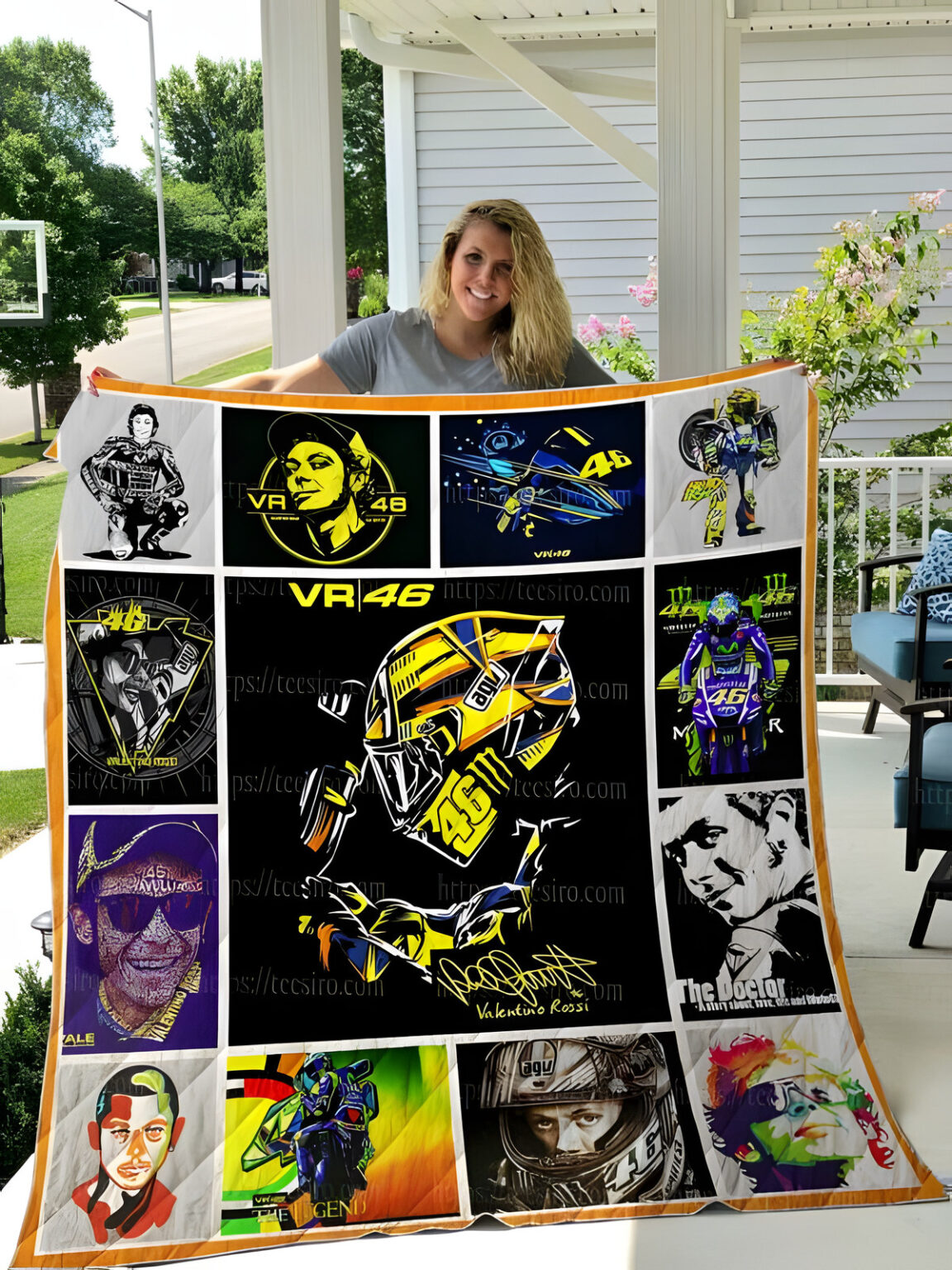 Valentino Rossi 46 A 1 Quilt 1 Valentino Rossi 46 A 1 Quilt
