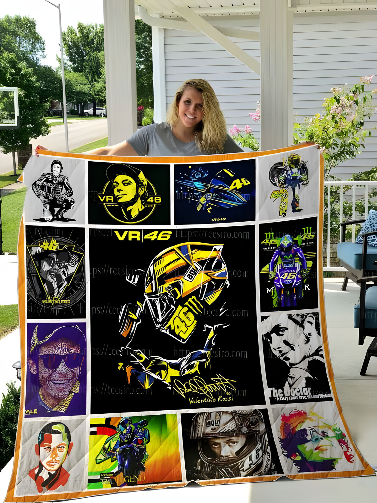 Valentino Rossi 46 A 1 Quilt