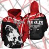 Van Halen Zip Hoodie 3D